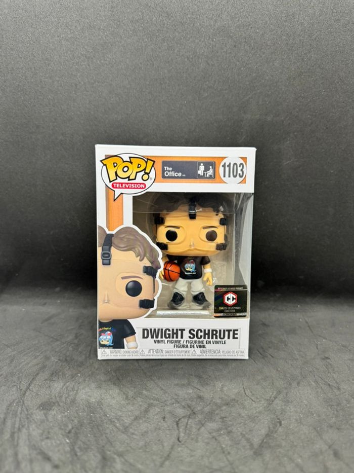 Funko pop the office Dwight schrute 1103 chalice sticker - photo numéro 2