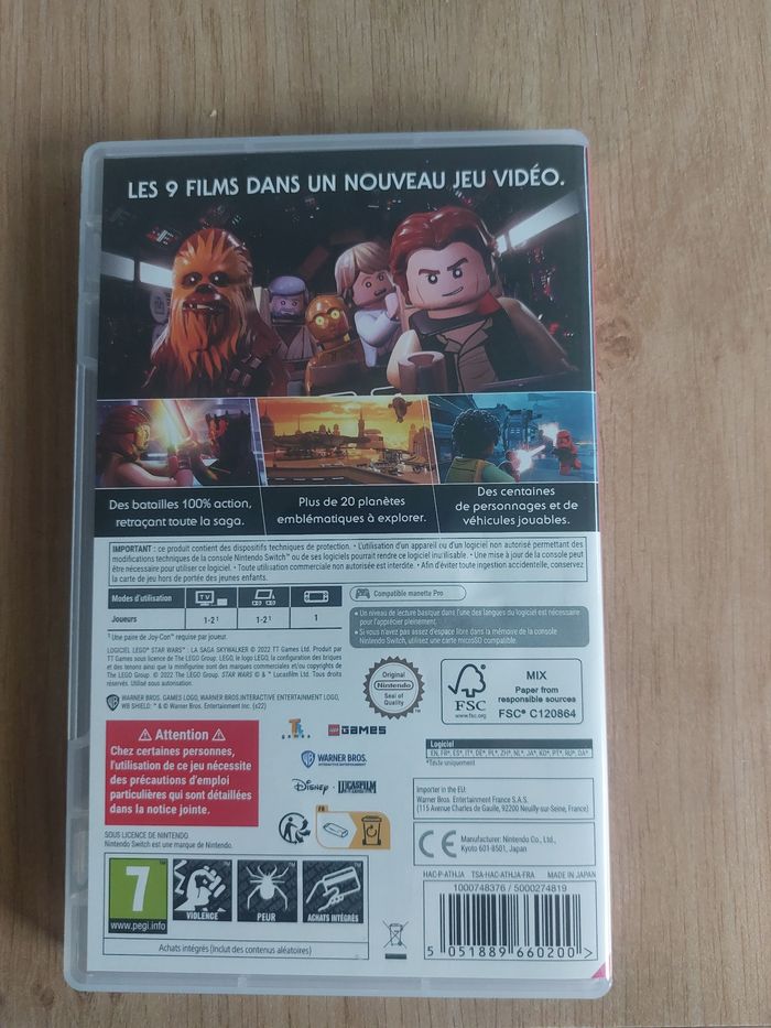 Lego star wars switch - photo numéro 2