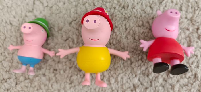 Lot de 3 personnages de Peppa pig - photo numéro 4