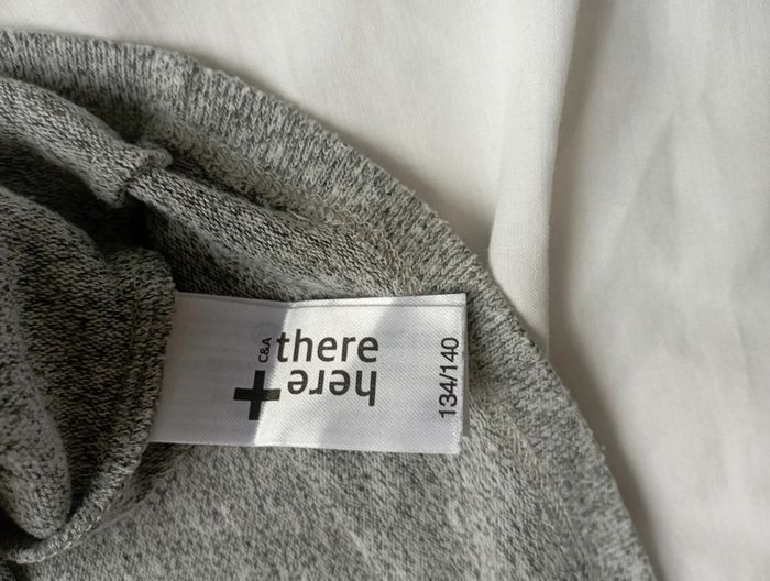 Pull gris manches longues beabs pingouin palomino 134/140 cm 5€ neuf - photo numéro 2