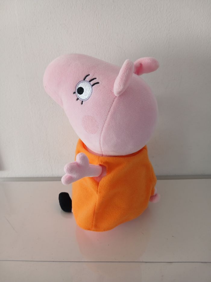 Lot 3 Peluches Peppa Pig - Ty & Officiel - photo numéro 3