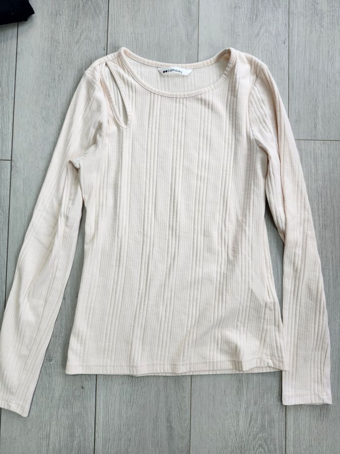 Pull manches longues neuf Camaïeu taille S