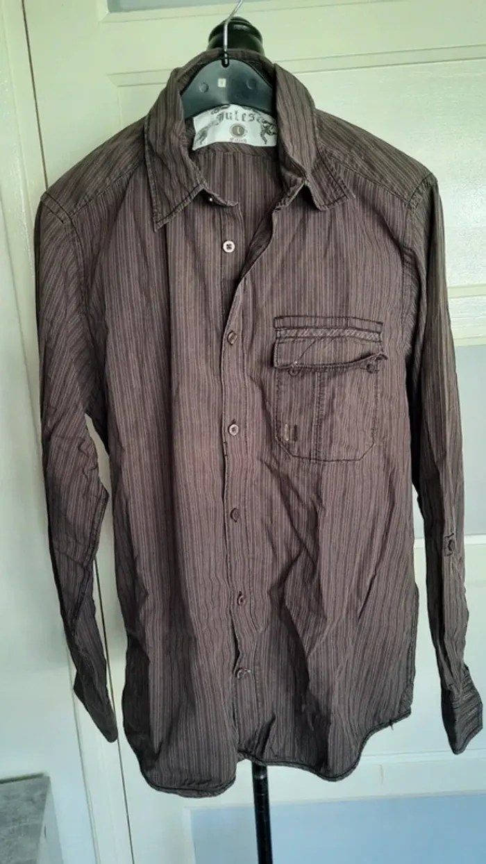 Chemisette +chemise homme Jules fitted - photo numéro 8