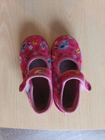 Paire de chausson pour fille