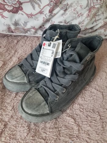 Baskets montants Zara t 30 NEUF