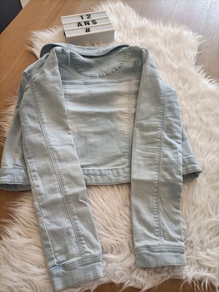 Veste en jeans fille 12 ans - photo numéro 6