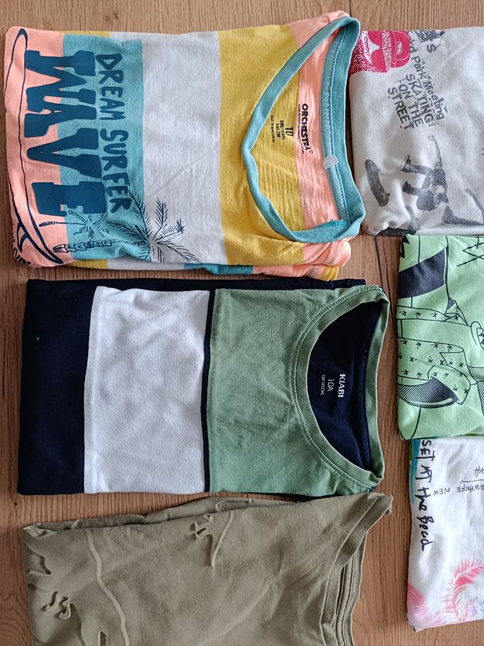Lot 17 tee shirt garçon 10 ans - photo numéro 2