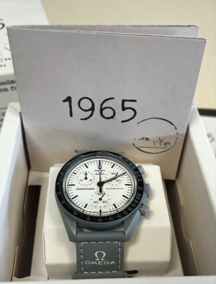 Swatch X Omega mission to the moon 1965