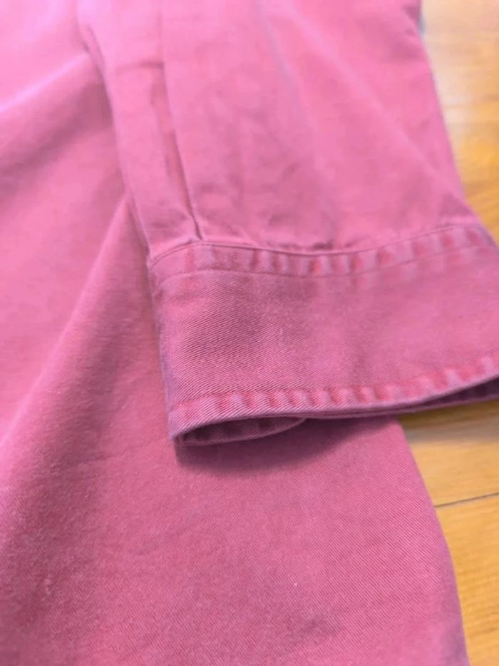 Chemise Ralph Lauren - Blake 100 % Cotton - Logo brodé marine - Bordeaux - Taille XXL - photo numéro 6