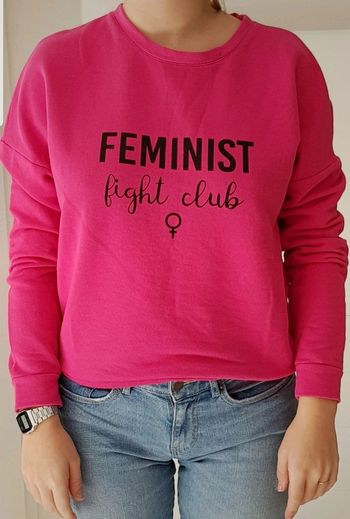 Sweat fille rose