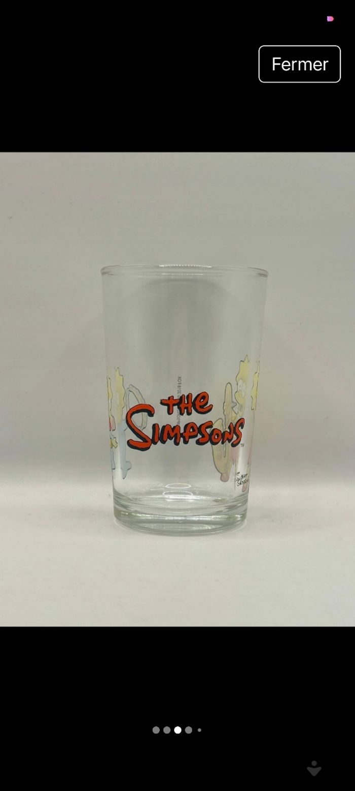 Verre Simpsons - photo numéro 3