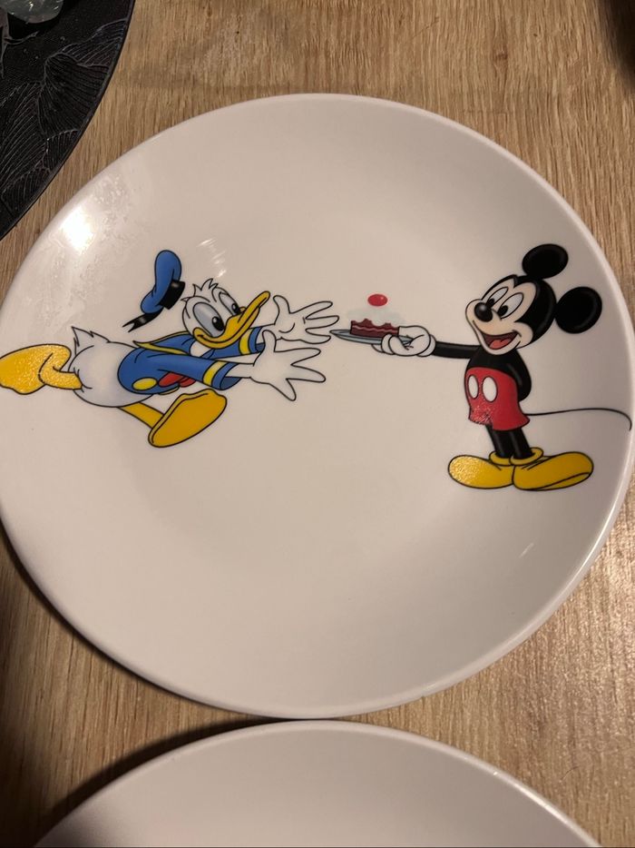 Assiettes à dessert en porcelaine - photo numéro 5
