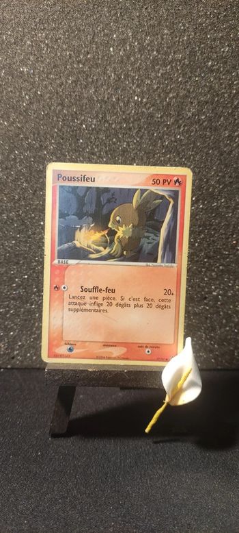 Carte pokémon, Poussifeu, Ex Dragon