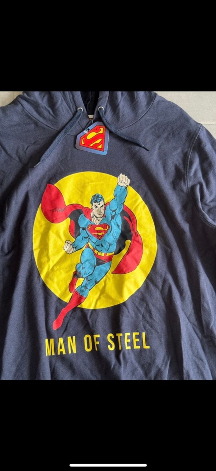 Sweat à capuche Superman XL - photo numéro 6
