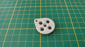 Support touche directionnelle pièce détachée manette console de jeux Nintendo Gamecube DOL-003 noir