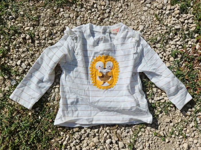 Tee shirt manche longue 9 mois - photo numéro 2