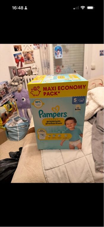 Pampers premium protection taille 5