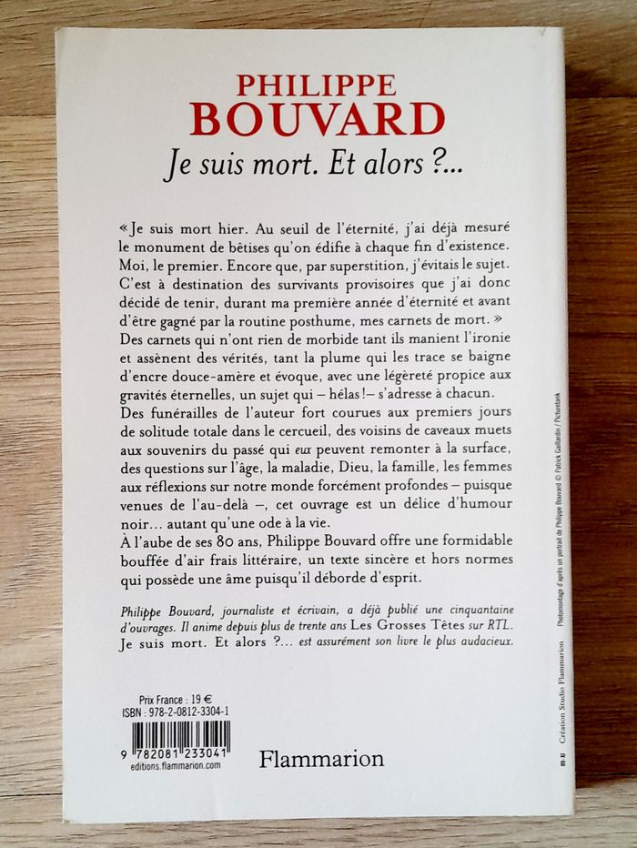 Philippe Bouvard - je suis mort Et alors ? - photo numéro 3
