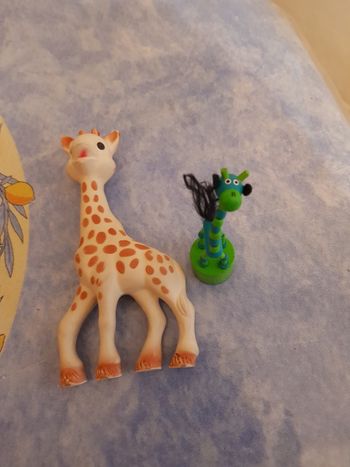Girafe et sujet articulé