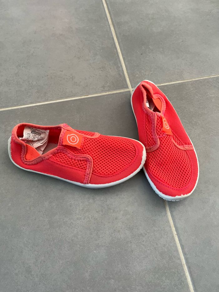 Chaussons aquatiques décathlon subea 28-29 fille