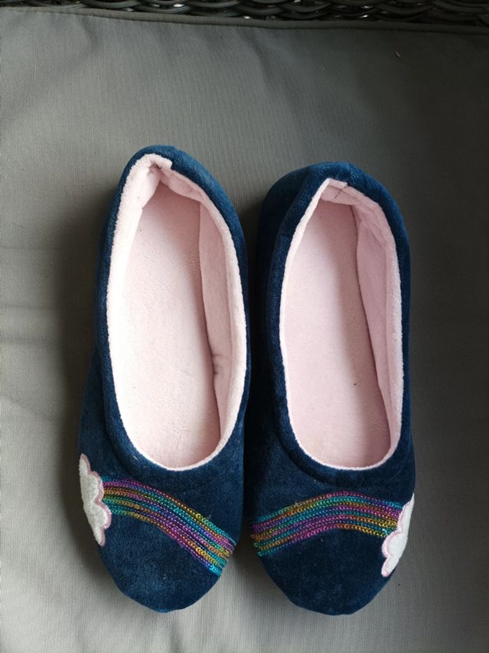 Jolis chaussons ballerines rainbow T41