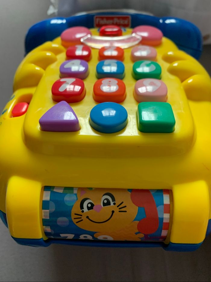 Téléphone vintage Fisher price - photo numéro 3