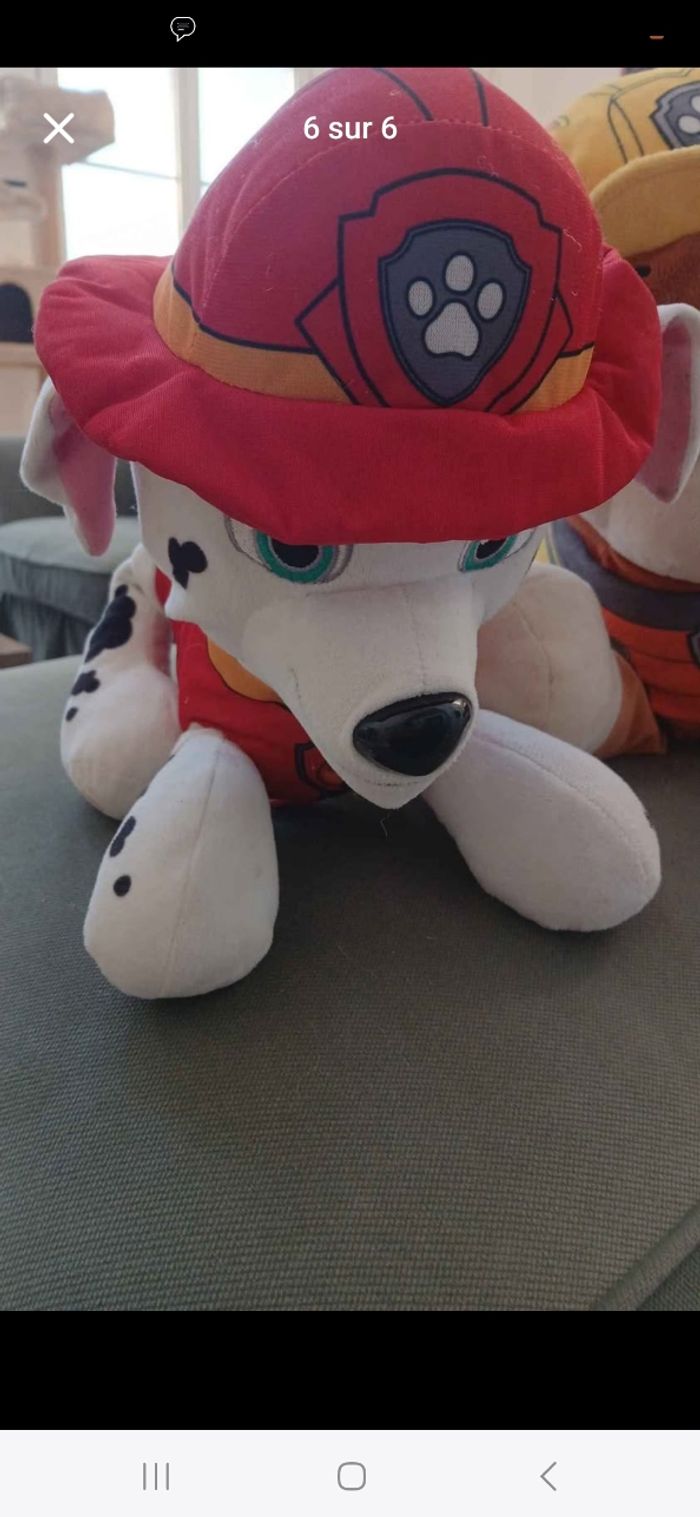 Lot de peluches pat patrouille - photo numéro 6