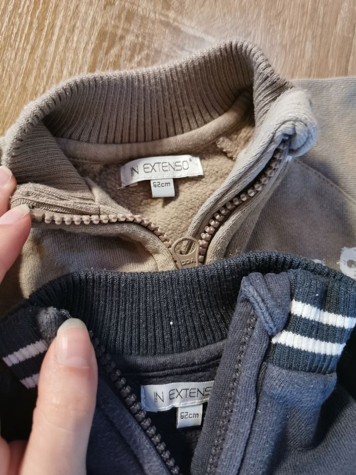 2 vestes garçon 3 mois - photo numéro 2