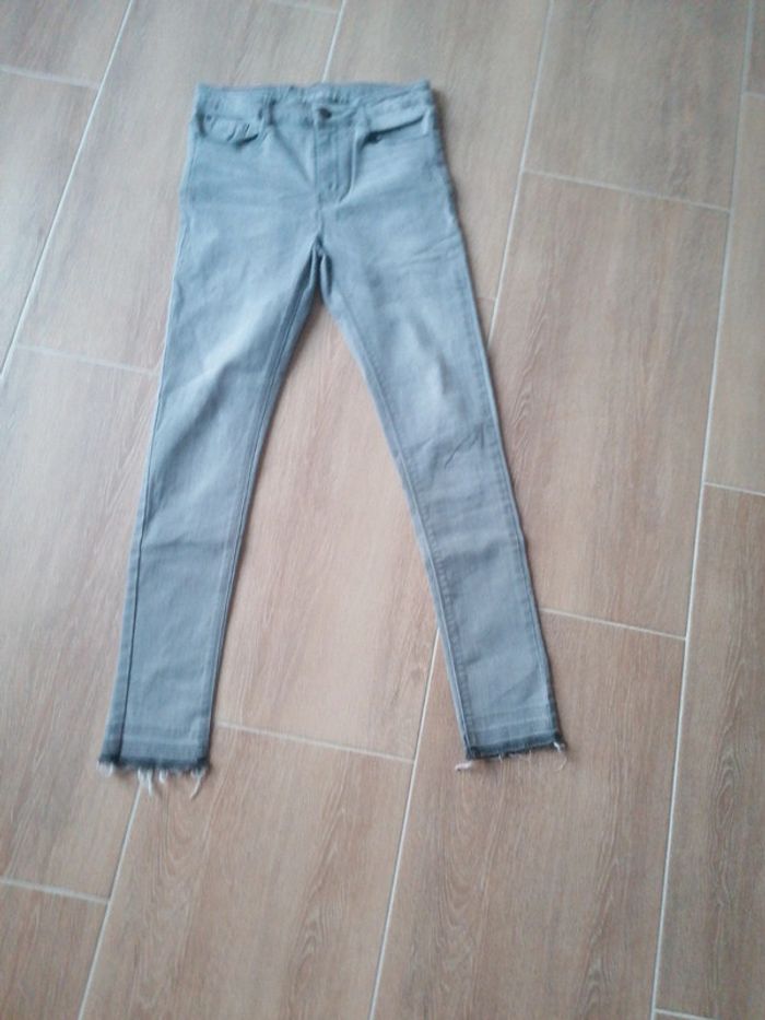Pantalon garçon 14 ans esprit gris - photo numéro 3