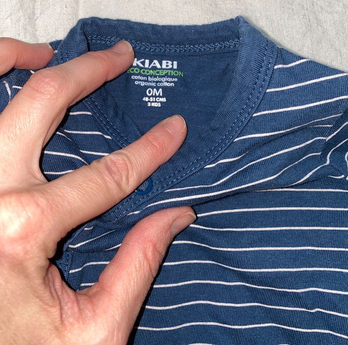 pyjama coton kiabi 0 mois - photo numéro 3