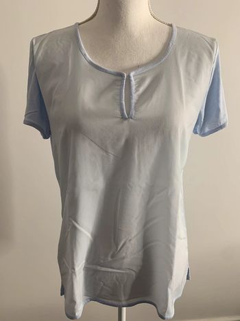 Blouse bleue ciel Caroll T40 L