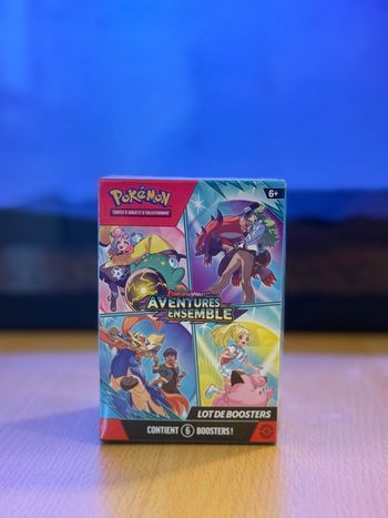 Pokémon 🇫🇷 Bundle EV09 Aventures Ensemble 6 Booster Boîte Scellé EV9 