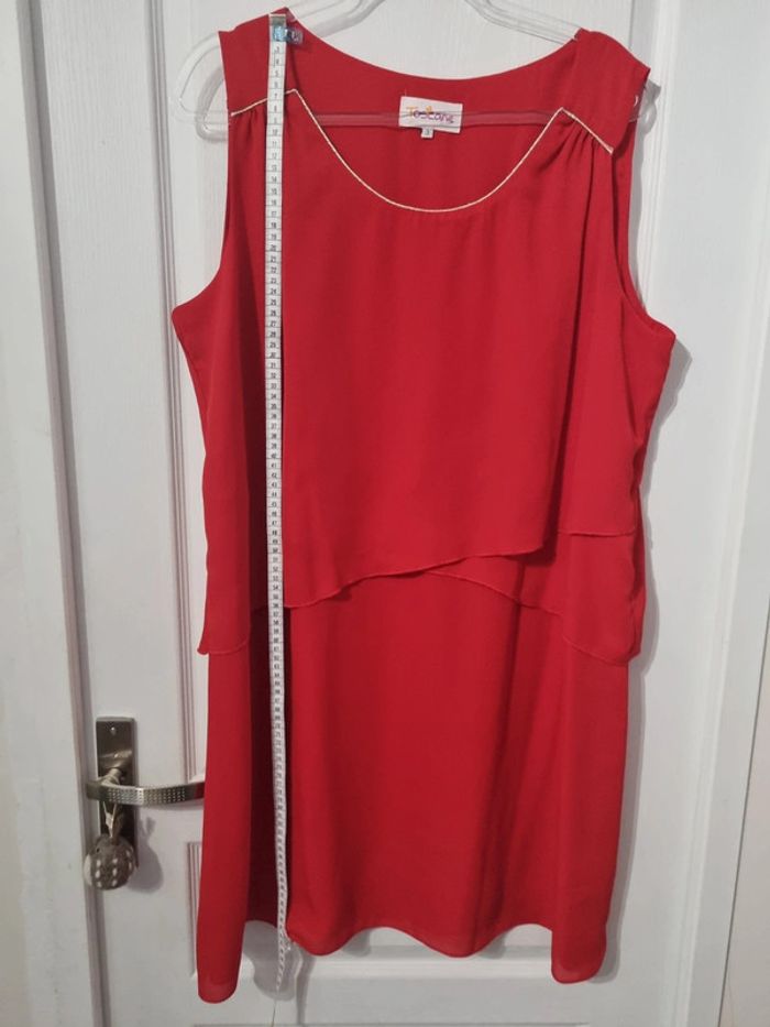 Robe fluide rouge toscane - photo numéro 9