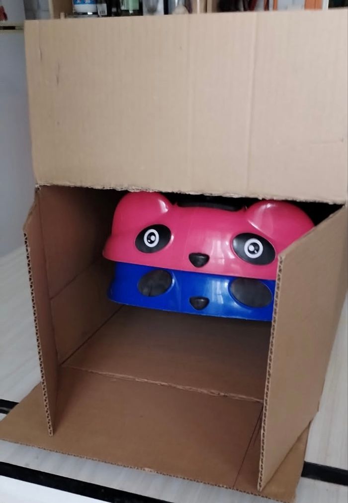 Lot de luge trés chou pour enfants, une rose et une blessé