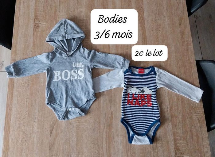 Bodies bébé garçon 3/6 mois