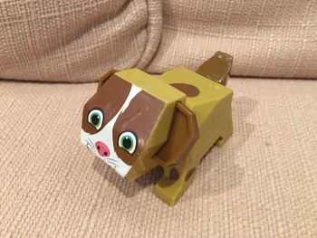 Jouet chien type Lego briques de construction à collectionner Mc Donald’s