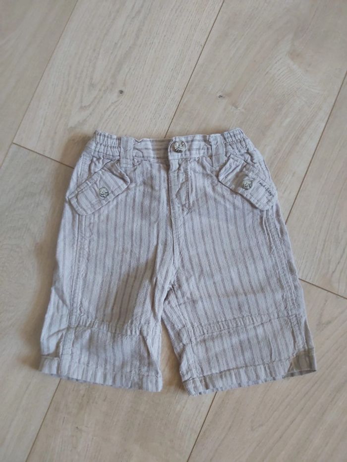 Ensemble été polo et bermuda garçon Orchestra 18 mois (78) - photo numéro 5