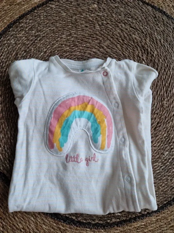 Joli pyjama fille taille 9 mois - photo numéro 3