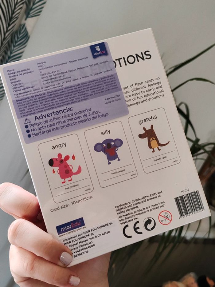 Jeu de cartes pour apprendre les émotions - photo numéro 4