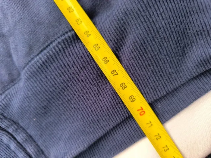 Sweat a capuche zippé homme Ralph Lauren taille M bleu avec capuche verte bon état - photo numéro 15