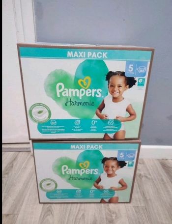 Couche Pampers harmonie taille5