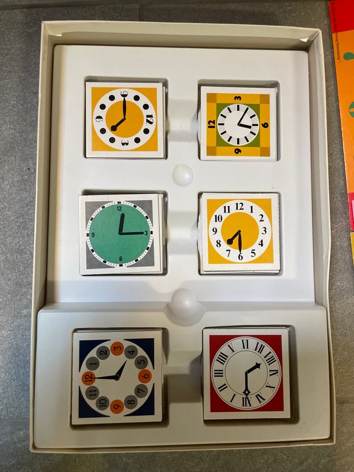 J’apprends l’heure de Ravensburger vintage - photo numéro 3