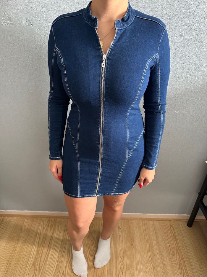 Robe jean un peu élastique - photo numéro 4
