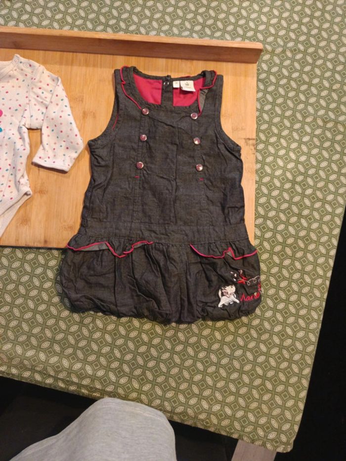 Robe et body Disney taille 9m - photo numéro 5