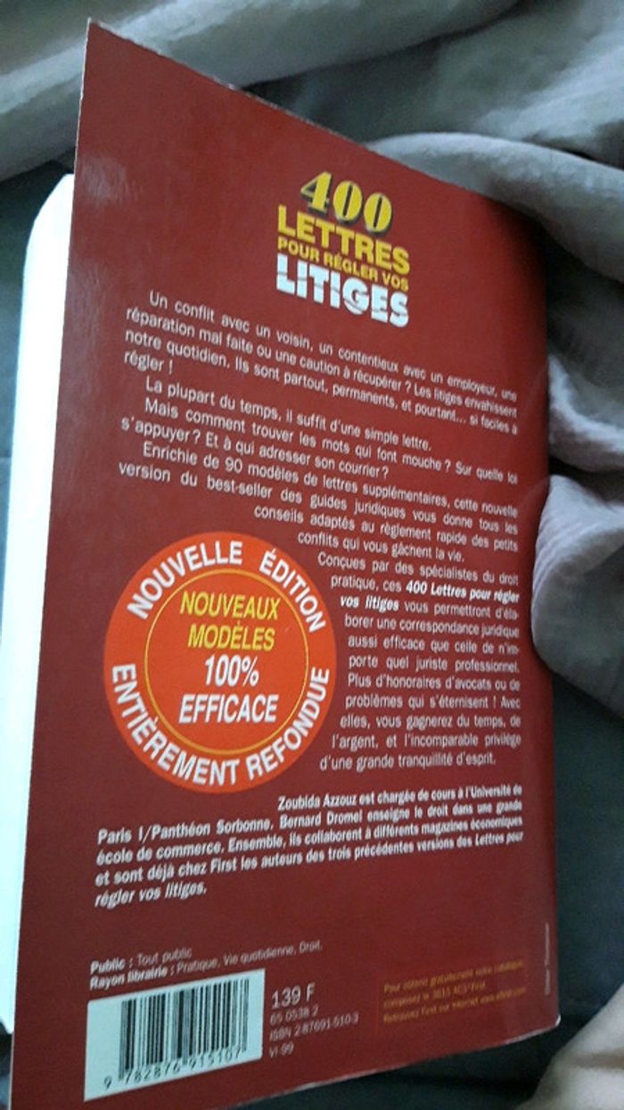 Livre 400 lettres first édition - photo numéro 3