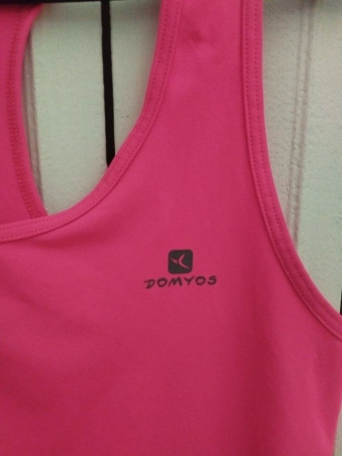 Top, débardeur de sport rose Domyos taille 40 - photo numéro 3