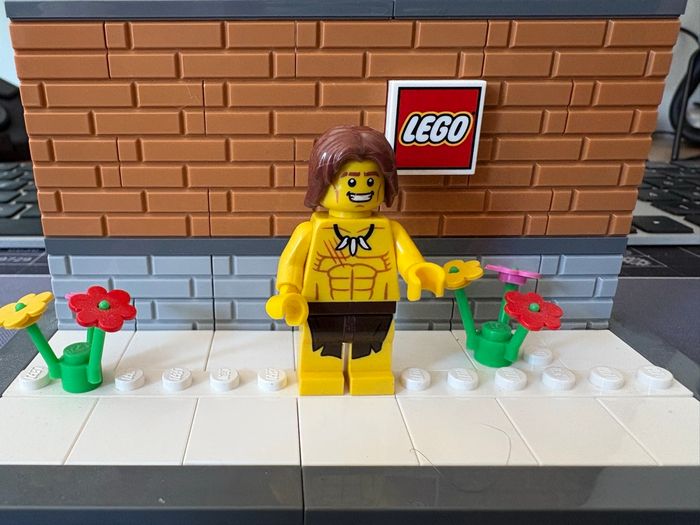 Figurine Lego Jungle Boy, Series 7 (col106)