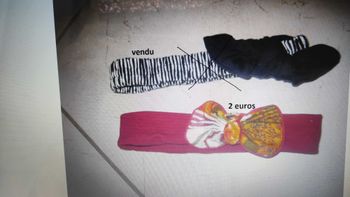 Lot de bandeaux  fille