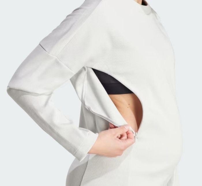 Robe de grossesse compatible allaitement Adidas - photo numéro 2