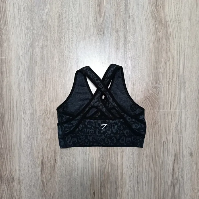 Brassière gymshark femme s noir gris - photo numéro 4